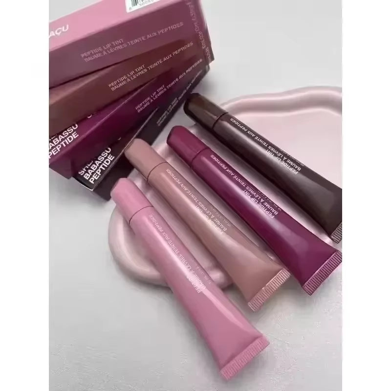 9 Colors Lip Glosses Plump Moisturizing Lip Glaze Essence Gel Oil Long Lasting Nourishing Lipstick Care Products for Women Girls