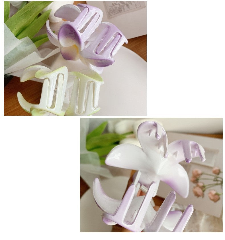 Plumeria Hair Clips