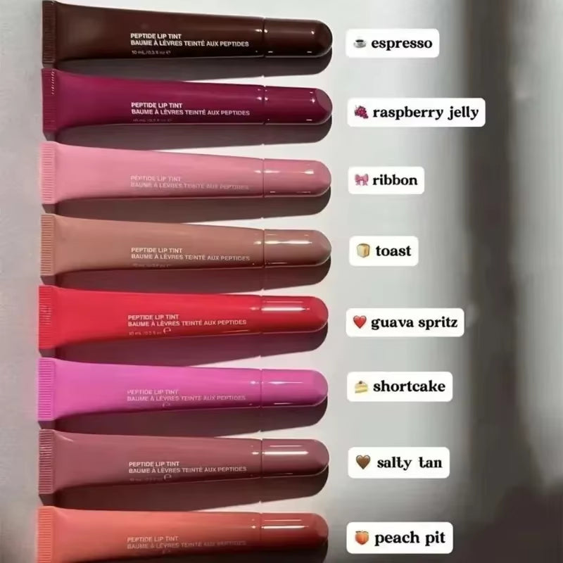 9 Colors Lip Glosses Plump Moisturizing Lip Glaze Essence Gel Oil Long Lasting Nourishing Lipstick Care Products for Women Girls