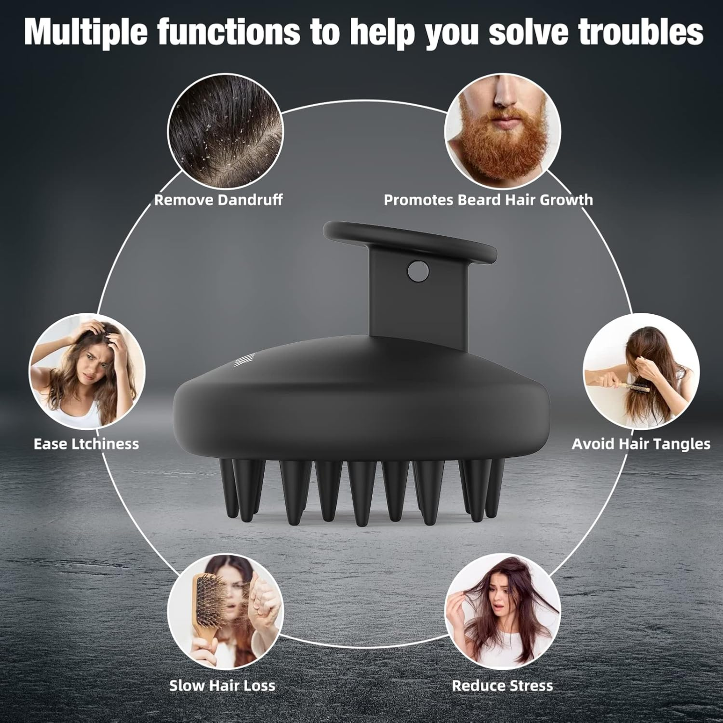 Silicone Scalp Massager