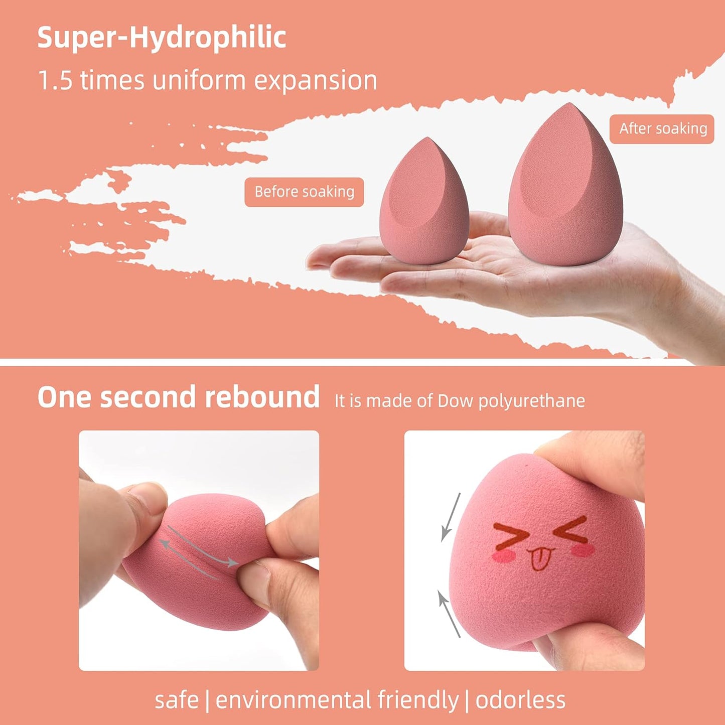  Makeup Sponge Set Blender