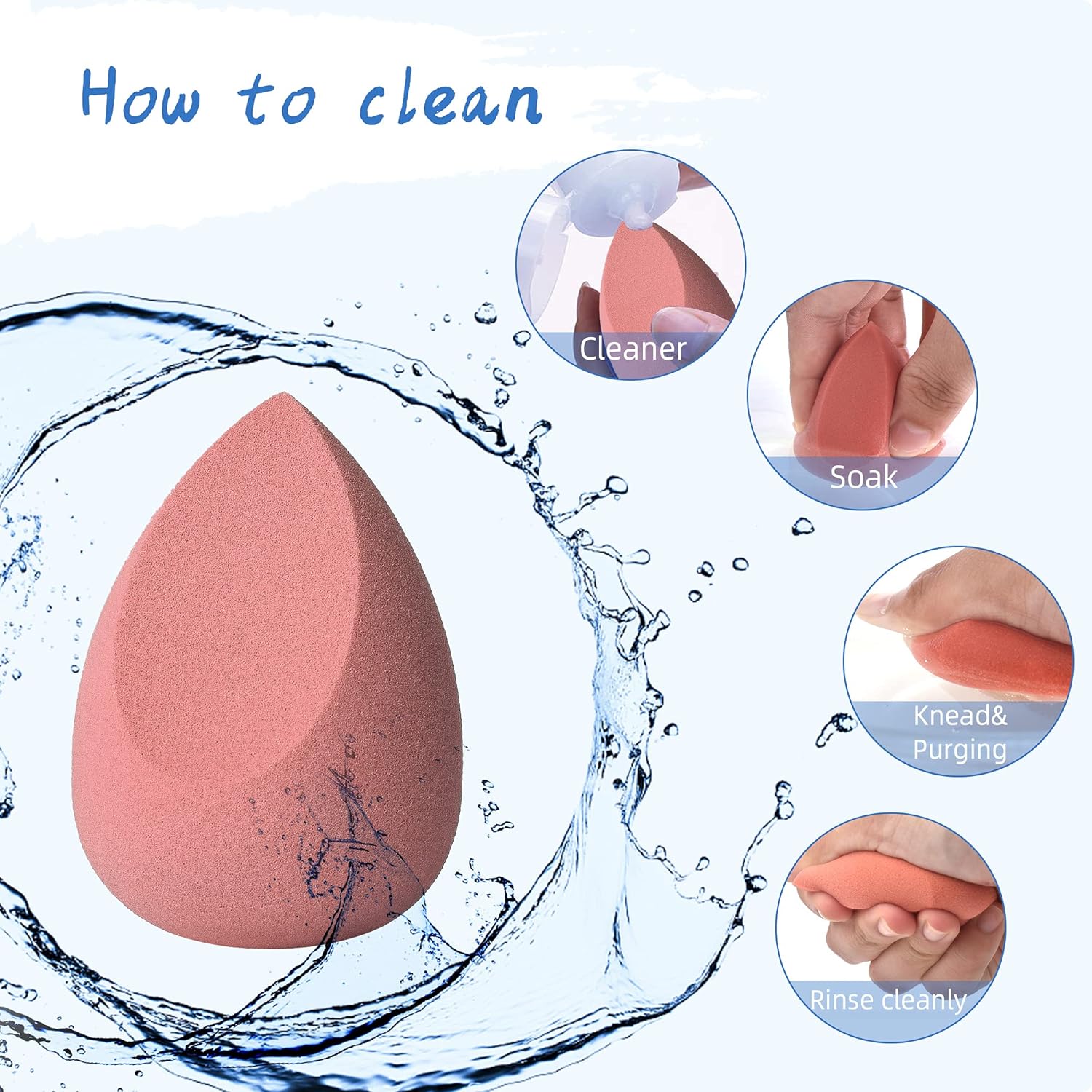  Makeup Sponge Set Blender