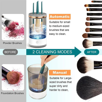  Electric Makeup Brush Cleaner 
