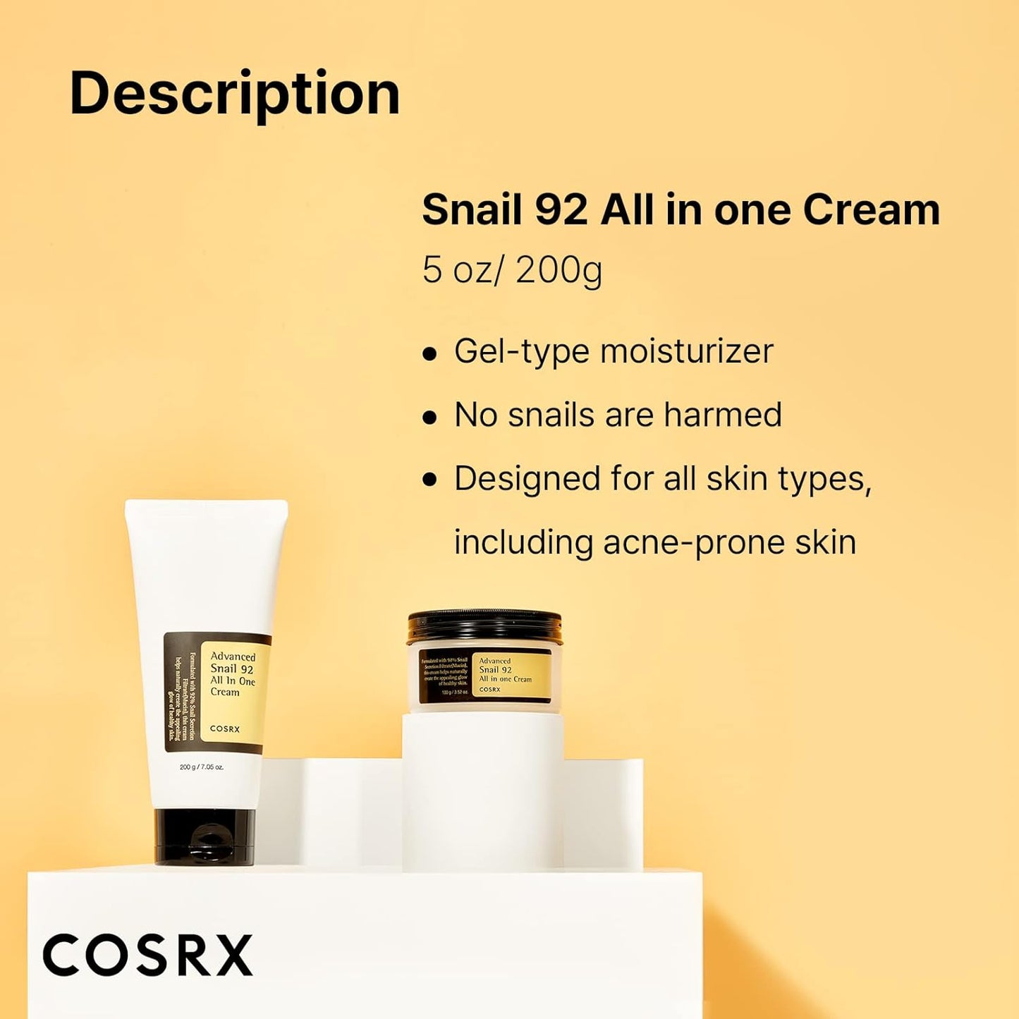 Snail Mucin Moisturizer