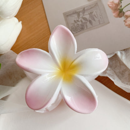 Plumeria Hair Clips